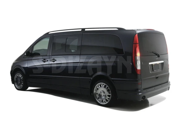 Mercedes Viano W639 için Krom Bagaj Çıtası 2004-2014 ürün görseli 1