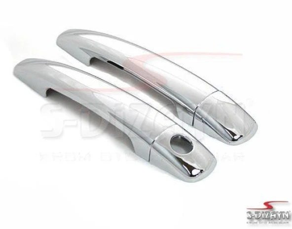 Peugeot 407 Krom için Kapı Kolu 2 Kapı 2004-2010 - Resim 2