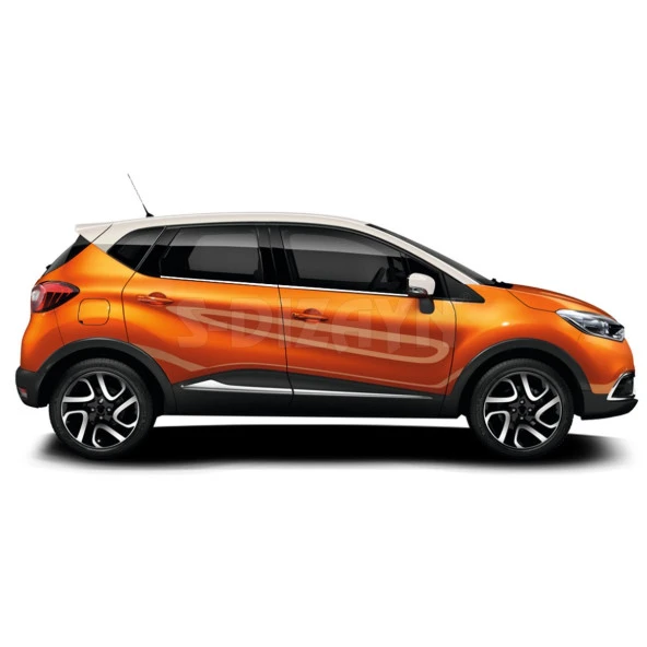 Renault Captur Krom için Cam Çıtası 4 Parça. 2013-2020 ürün görseli 1