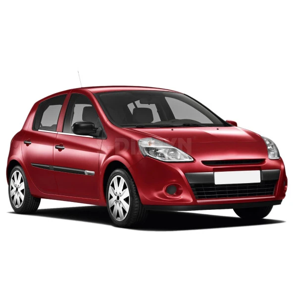 Renault Clio 3 için Hatchback Krom Cam Çıtası 4 Parça 2006-2012 ürün görseli 1