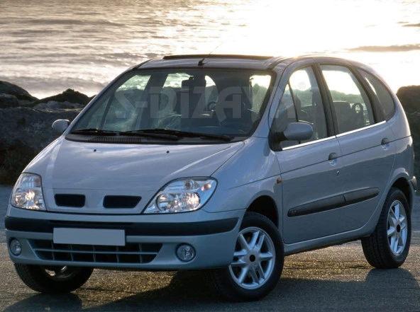 Renault Scenic 1 için Krom Cam Çıtası 4 Parça 1996-2003 ürün görseli 1