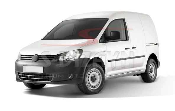 Volkswagen Caddy Krom için Ön Tampon Çıtası Trendline 3 Parça 2010-2015 ürün görseli 1