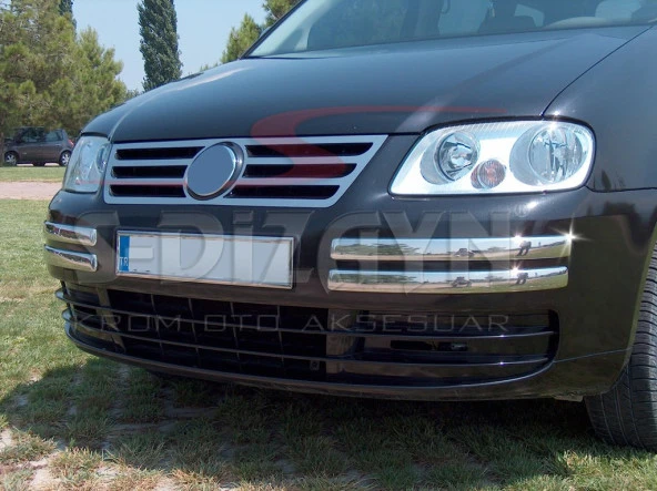 Volkswagen Caddy Krom için Ön Tampon Kaşı 4 Parça. 2004-2010 ürün görseli 1