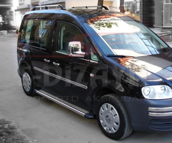 Volkswagen Caddy Krom için Yan Kapı Çıtası 4 Parça 2004-2015 ürün görseli 1
