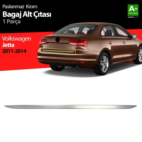 Volkswagen Jetta Krom için Bagaj Alt Çıta 2011-2014 ürün görseli 1