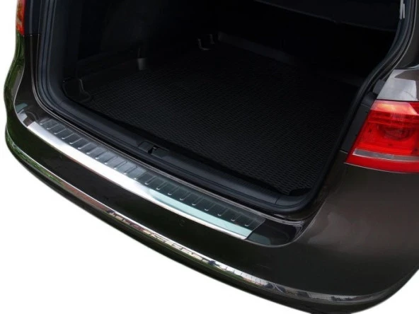 Volkswagen Passat B7 için Sw Krom Arka Tampon Eşiği 2011-2015 ürün görseli 1