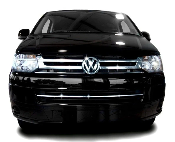 Volkswagen T5 Caravelle için Krom Ön Panjur 4 Parça 2010 Üzeri ürün görseli 1