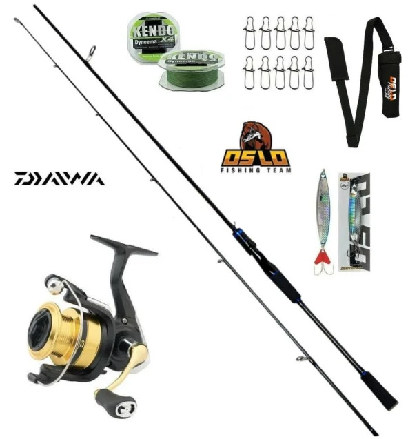 Daiwa RS C3000 Oslo Legend 240cm 7-40gr Spin Olta Seti ürün görseli 1