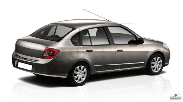 Renault Symbol 2 için Kapı Koruma Çıtası Krom 2008-2013 ürün görseli 1