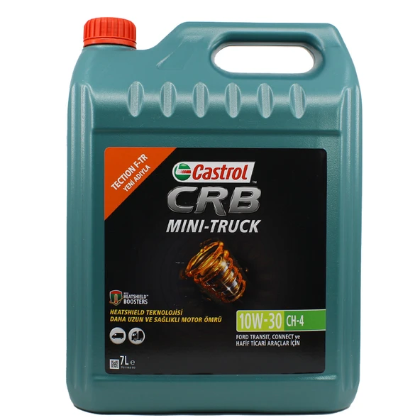 Castrol CRB Mini-Truck 10W-30 CH-4 7 Lt Sentetik Motor Yağı ürün görseli 1