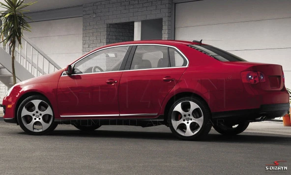 Volkswagen Jetta Kapı için Koruma Çıtası Krom 2006-2011 ürün görseli 1