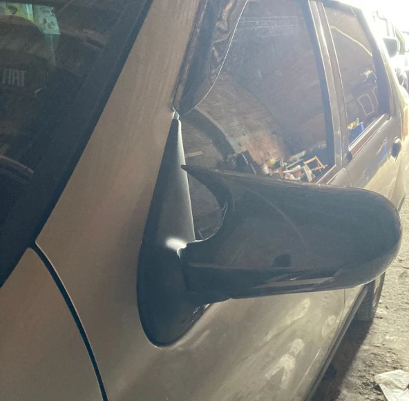 Fiat Albea (2002-2009) için Batman Yarasa Ayna Kapağı (Makyajsız Kasa) ürün görseli 1