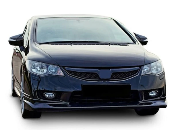 Honda Civic Fd6 için -20062011 Yarasa Ayna Kapağı (Parlak Siyah) ürün görseli 1