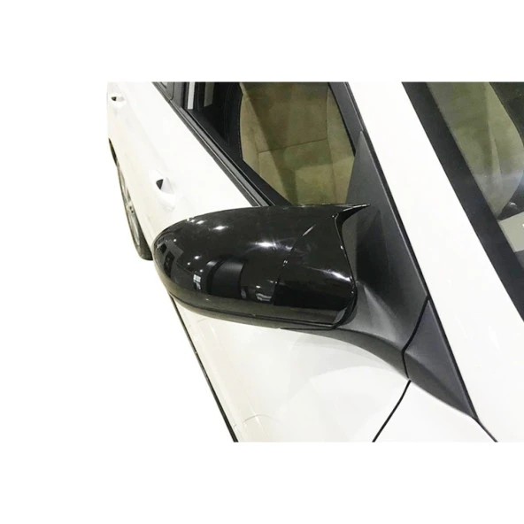 Hyundai İ20 Yarasa için Ayna Kapağı Parlak Siyah 2014 Sonrası Sinyalli ürün görseli 1