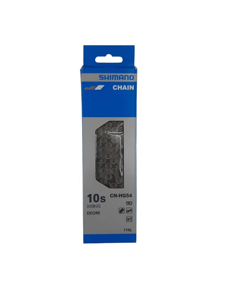SHIMANO DEORE CN-HG54 10 VİTES 116 BAKLA ZİNCİR ürün görseli 1