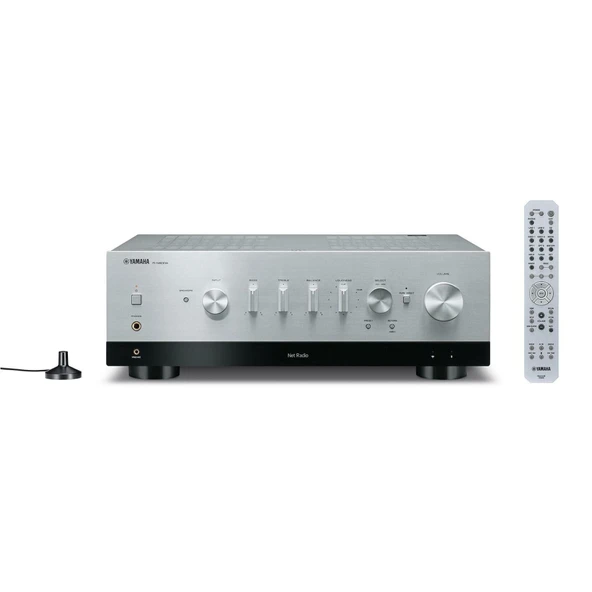Yamaha R-N800A Musiccast Network Stereo Receiver Gri ürün görseli 1