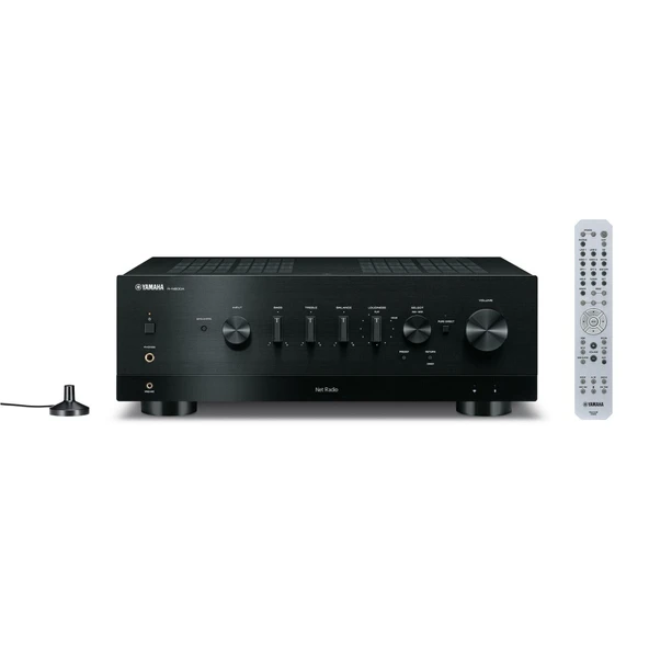 Yamaha R-N800A Musiccast Network Stereo Receiver Siyah ürün görseli 1