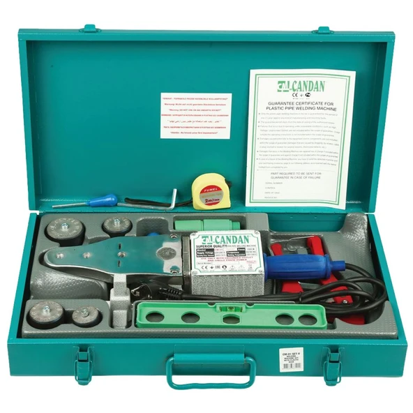 Candan CM 01 SET-V PP-R Boru Kaynak Makinası Seti (Vakumlu Çanta) ürün görseli 1