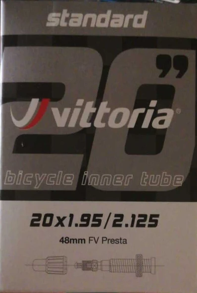 VITTORIA STANDARD 20x1.952.125 PRESTA 48mm İÇ LASTİK ürün görseli 1