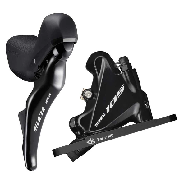 SHIMANO 105 ST-R7025(L), BR-R7070(F)  ÖN DİSK FREN SETİ ürün görseli 1