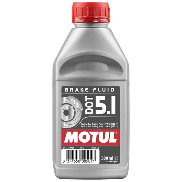 Motul DOT 5.1 Brake Fluıd Fren Hidrolik Yağı 500 ml ürün görseli 1