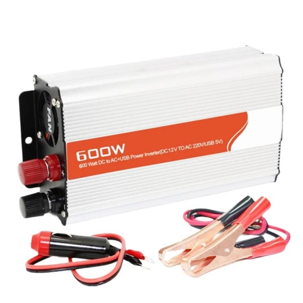 İnverter Dönüştürücü UsbLi için 12-220V 600 At/ Icca90 ürün görseli 1