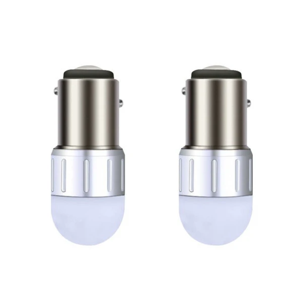 Space Dekoratif Canbus için LED Ampul Beyaz Çift Duy Düz Tırnak / Laam162-3 ürün görseli 1
