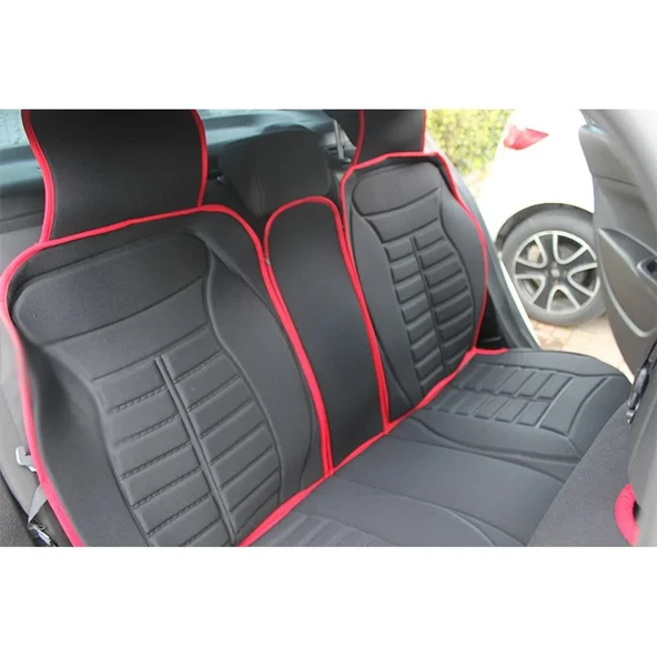 Five Star 5'Li Set Siyah/Kırmızı / Klmny154 - Resim 3