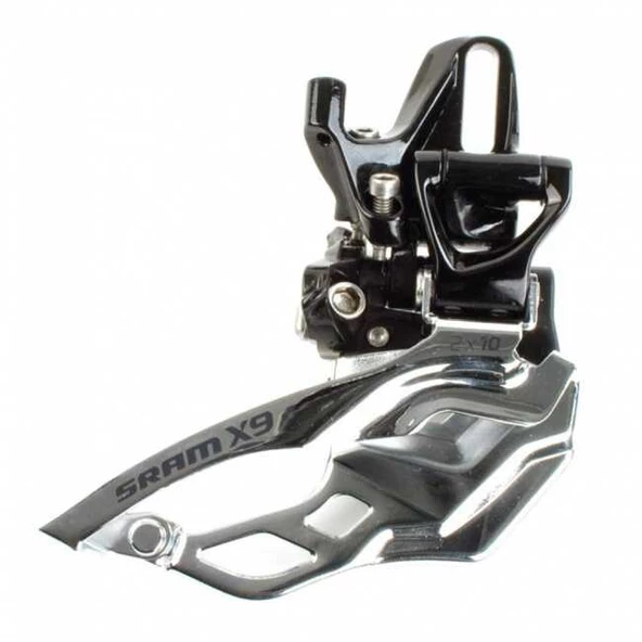 SRAM X9 2x10 ÜSTTEN DİREKT BAĞLANTILI ÖN VİTES DEĞİŞTİRİCİ ürün görseli 1