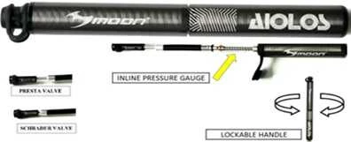 MOON AIOLOS GAUGE PRO-HP BASIÇ GÖSTERGELİ UZAYAN HORTUMLU POMPA - Resim 6
