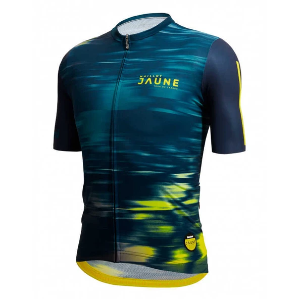 SANTINI LE MAILLOT JAUNE KISA KOL FORMA - Resim 2