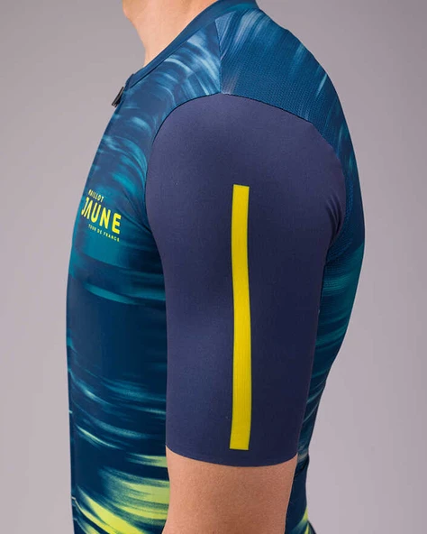 SANTINI LE MAILLOT JAUNE KISA KOL FORMA - Resim 7