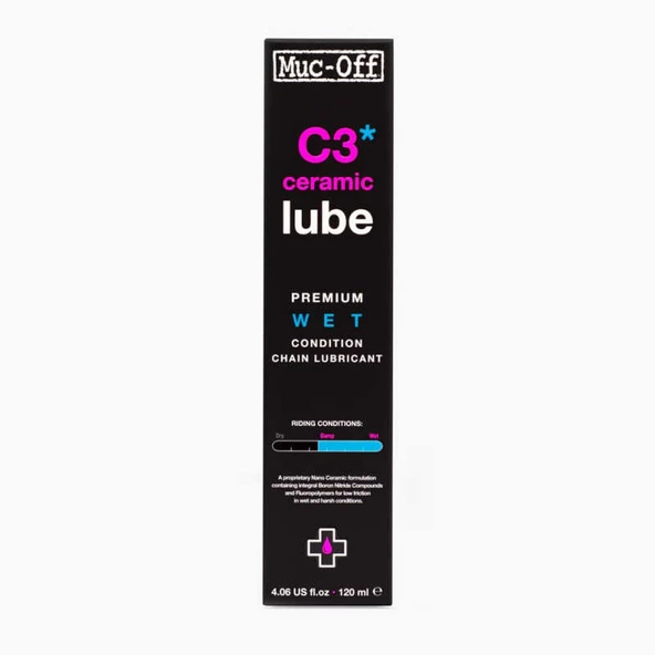 MUC-OFF C3 120 ML WET WEATHER CERAMIC ZİNCİR YAĞI ürün görseli 1