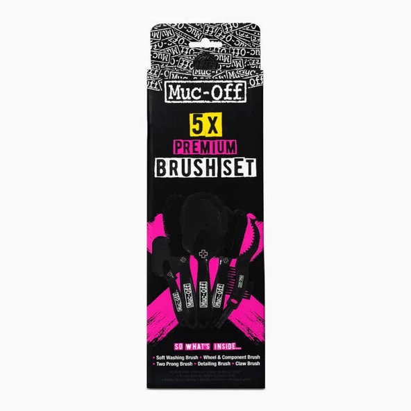 MUC-OFF 5X FIRÇA SET - Resim 2