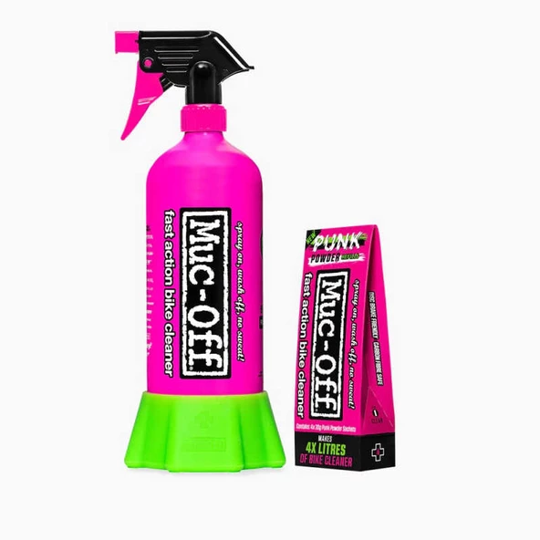 MUC-OFF BOTTLE FOR LIFE BUNDLE PUNK PUDRA BİSİKLET TEMİZLEYİCİ ürün görseli 1