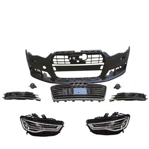 AUTOGP Audi a6 c7 sline ön tampon seti a6 makyajlı dönüşüm 2011 / 2014 ürün görseli 1