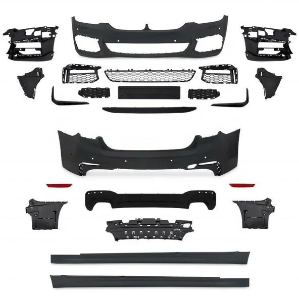 AUTOGP Bmw g30 m sport body kit tampon seti taiwan 2017 / 2020 ürün görseli 1