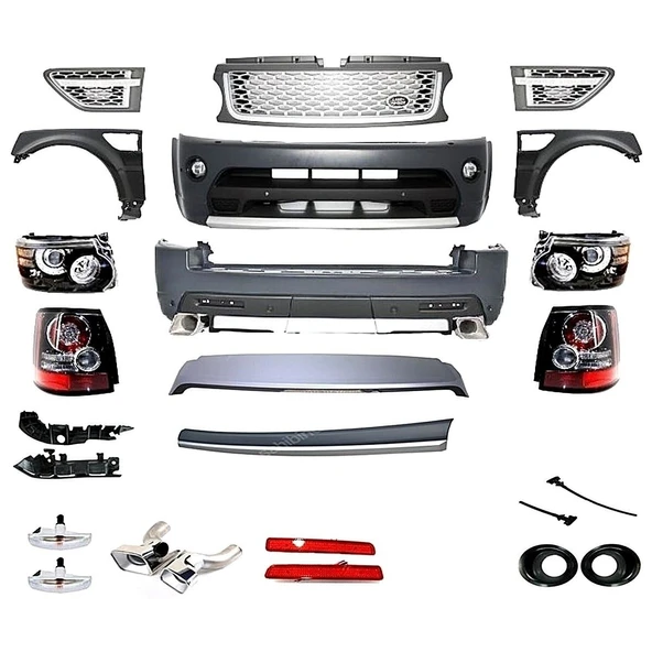 AUTOGP RR sport l320 autobiography dönüşüm body kit tampon seti 2005 / 2012 ürün görseli 1