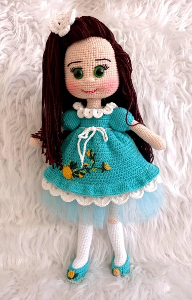 Elya Bebek Amigurumi Organik Oyuncak ürün görseli 1