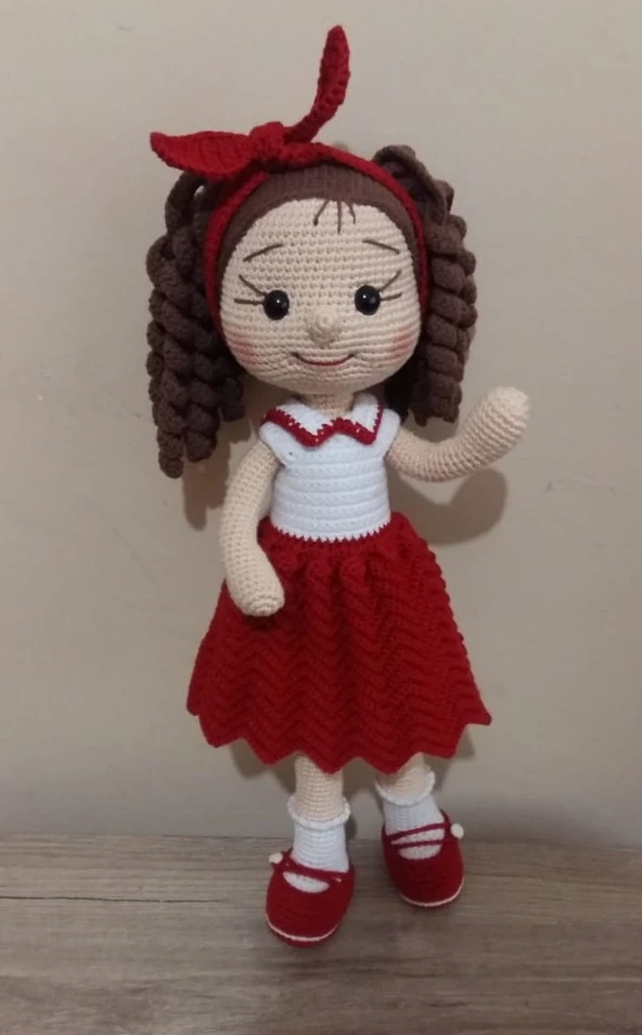 Nisa Bebek Amigurumi Organik Oyuncak ürün görseli 1