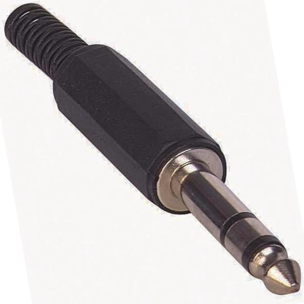 Powermaster 6.3 Mm Stereo Plastik Gitar Jack - Resim 2
