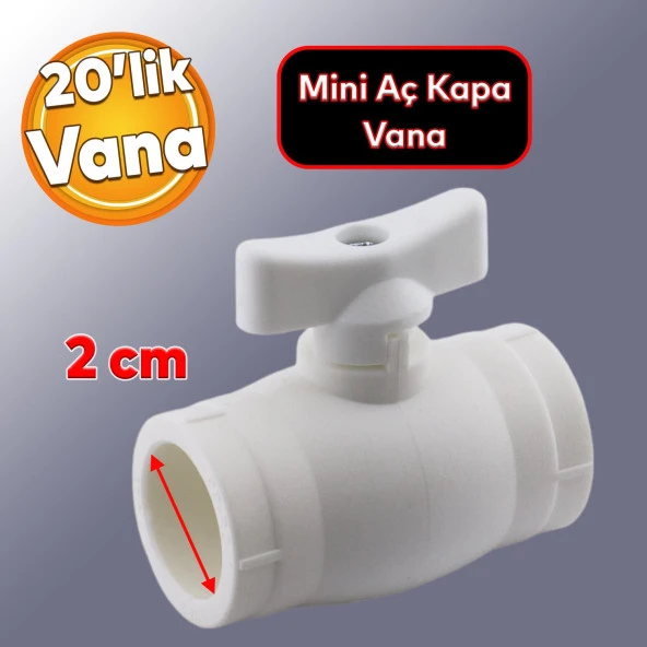 Küresel Pprc Mini Vana Plastik 20lik Pvc Vanası Dişsiz Aç Kapa Boru Kaynak Makine Bağlantılı ürün görseli 1