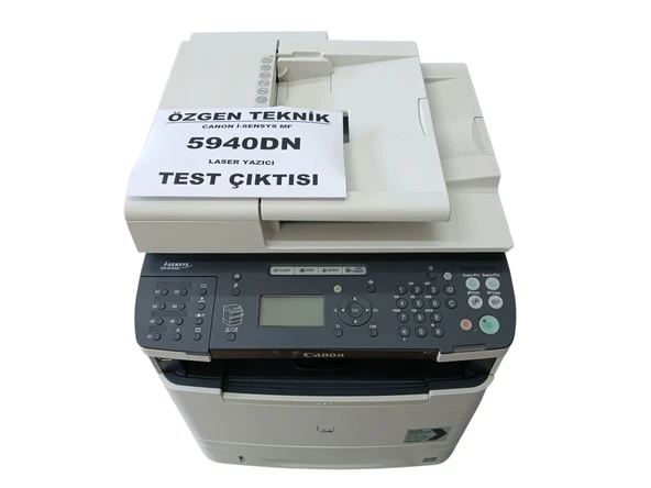 canon i-sensys mf-5940dn yazıcı(ÇALIŞIR,SORUNSUZ,İKİNCİEL) ürün görseli 1