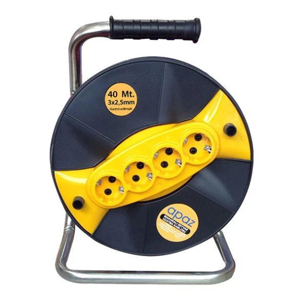 Apaz Makaralı Seyyar Kablo 3x2.5 - 40M ürün görseli 1