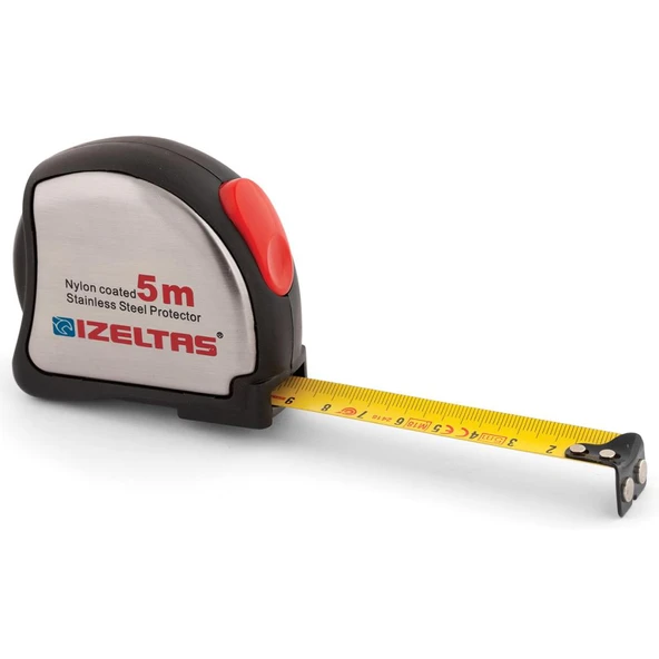 İzeltaş 05881 Krom Şerit Metre 5m ürün görseli 1