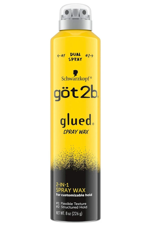 GOT2B Glued 2in1 Spray Wax 226GR ürün görseli 1