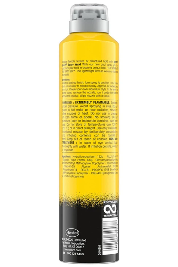 GOT2B Glued 2in1 Spray Wax 226GR - Resim 2