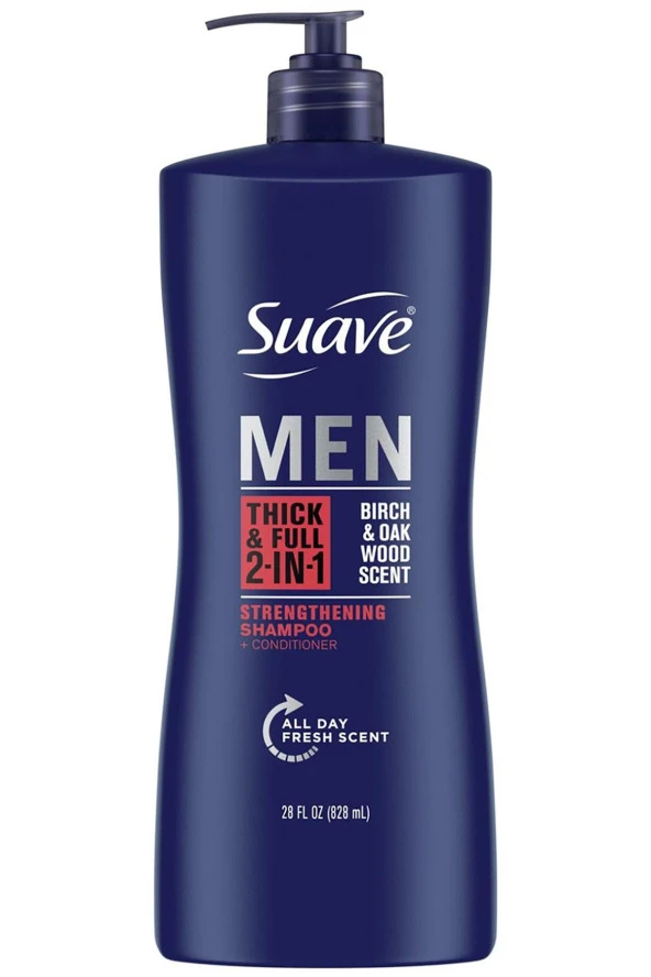 Suave Men Thick & Full 2-in-1 Şampuan 828ML ürün görseli 1