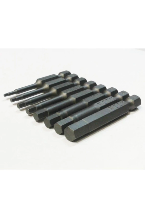 Kk1132 Allen Alyan Bits Uç Seti 8 Parça 50 Mm - Resim 2