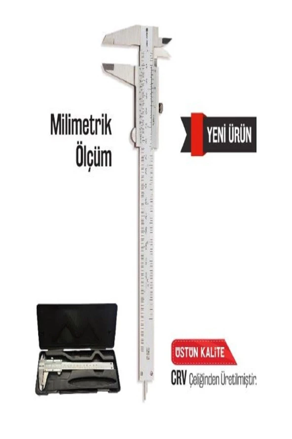 Bay-tec Mekanik Kumpas 150 X 0,02 Mm ürün görseli 1